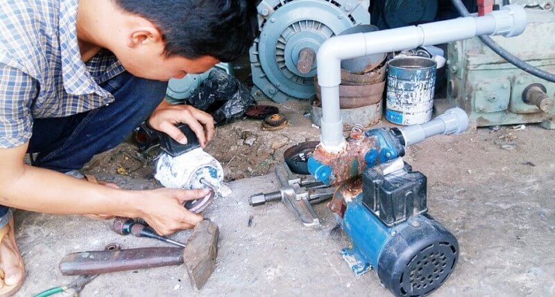 Sửa máy bơm nước tại Cầu Giấy